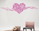Fantastic Heart Vinyl Decals Modern Wall Art Sticker